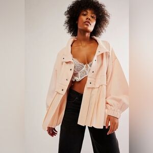 Free People Ellie Oversized Sweatshirt Top Size Medium cardigan